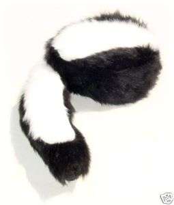 Cartoon Style Skunk Cap all Acrylic Fur  
