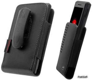 Leather Holster Case+Belt Clip for Samsung Droid CHARGE  