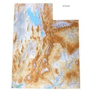  Raven Maps & Images Utah Wall Map