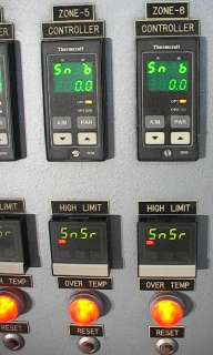 50KVA 6zone Digital Furnace Oven Temperature Controller  