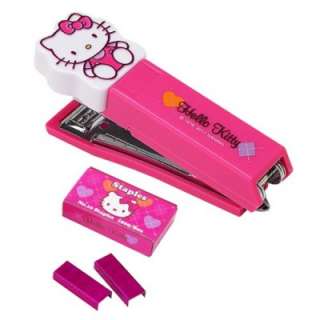 Sanrio Hello Kitty Stapler with Staple Set Argyle  