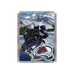 Colorado Avalanche Home Ice Advantage Series Tapestry Blanket 48 x 60