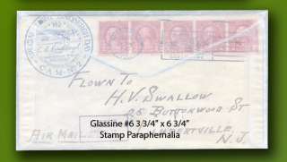 Glassine Envelope #6 3 3/4 x 6 3/4 (100 count)  