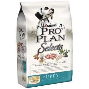 Purina Pro Plan Selects Dry Puppy Food, Natural Turkey and Barley 
