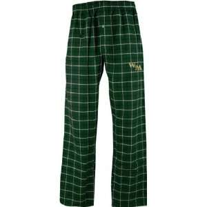 William & Mary Tribe Gridiron Flannel Pants