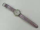 minicci purple band rhinestone watch e6 