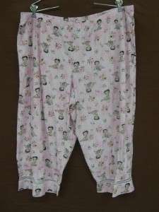 Plus Size Lot of 7 Soft Lounge Pajama Pants & Shorts 3X 22 24 Disney 