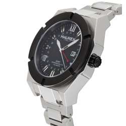 Haurex Italy Challenger Mens GMT Watch  