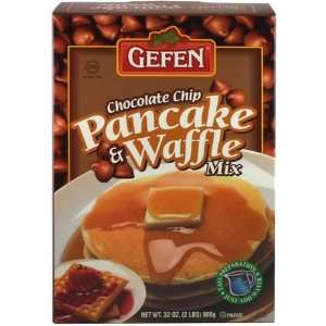 Gefen Pancake & Waffle Mix   Chocolate Chip 32 Oz  Grocery 