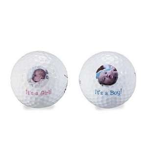  Personalized Birth Announcement Photo Golf Balls Sports 