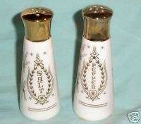 Vintage Before & After Meal Grace Prayers S/P Shakers  