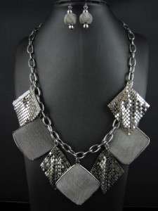 New In Cool Fashion Pendant Necklace Chains Earrings Set MS1969  