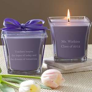   Personalized Candles For Teachers   Lavender & Linen