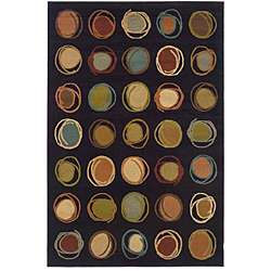 Indoor Brown/ Multi Abstract Rug (710 x 10)  