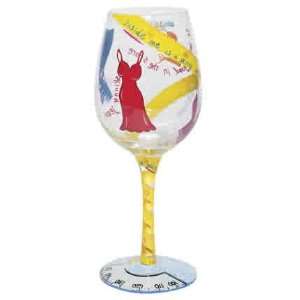  Kind of On A Diet Wine Glass by Lolita