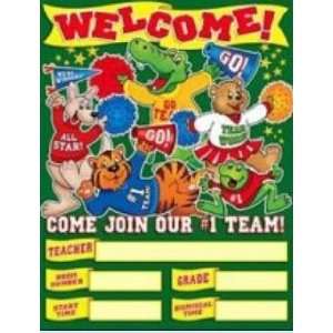   Friend 978 0 439 92026 1 Welcome Back Team Chart Toys & Games