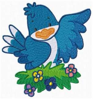 Cute Colorful Birds Machine Embroidery Designs CD Set  