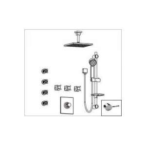   Kit with Volare Straight Lever Handle KIT63 10173.PC