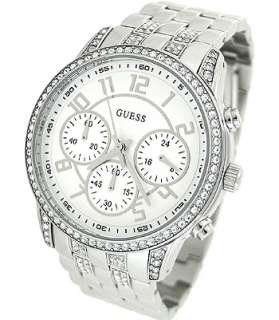 Guess U17527L1 silver sheen Round Dial Stainless steel Womens Watch 