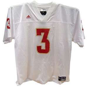   Official Replica NCAA Game Jersey by Adidas (White)
