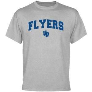  Dayton Flyers Ash Mascot Arch T shirt