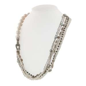    Honora Bohemian Multi Strand Pearl Necklace Honora Jewelry