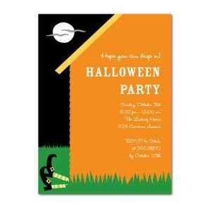  Halloween Party Invitations   Drop In By Pinkerton Design 