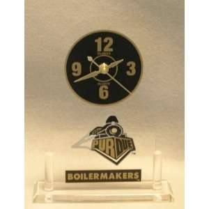  ZaMeks Purdue Boilermakers NCAA Licensed Desk Clock 