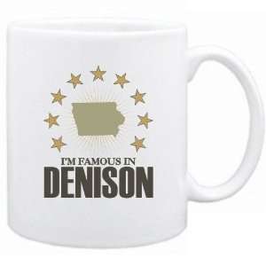 New  I Am Famous In Denison  Iowa Mug Usa City 