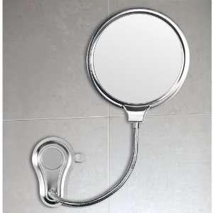 Gedy HO08 13 Wall Mounted Metal Bathroom Mirror with Suction Cups and 