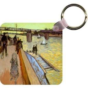  Van Gogh Art Bridge Art Key Chain   Ideal Gift for all 