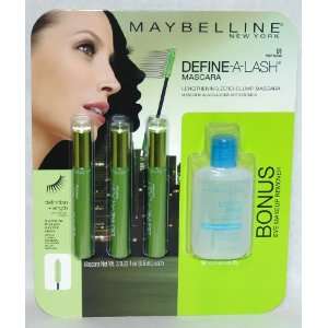 Maybeline Define A Lash Lengthening Mascara (Very Black) with BONUS 