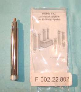HEINE F.O. model F22.802 Laryngoscope handle part, NEW  