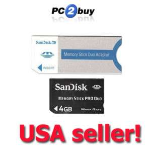 GB Memory Stick PRO DUO Media MSX M4GS 4 DSC V1 P93A  