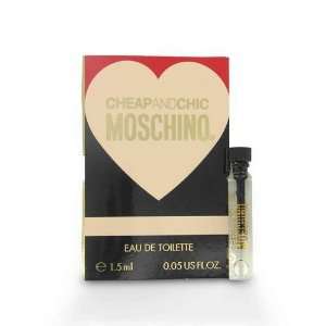  CHEAP & CHIC by Moschino Vial (sample) .04 oz for Women 