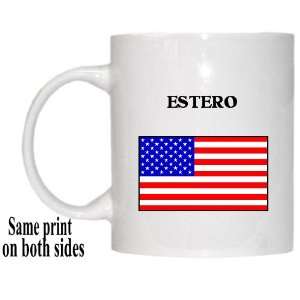  US Flag   Estero, Florida (FL) Mug 