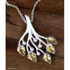  Citrine necklace, Summer Song Jewelry