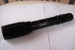 UltraFire 1600lm 12W Zoomable CREE XM L T6 LED Flashlight Torch Zoom 