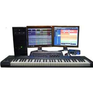   MIDI I/O. Virtual instruments/equalizers/effects and 61 key MIDI
