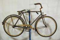 Vintage Camelback style 28 wooden wheels bicycle mystery bike 