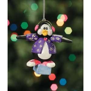   Ice Cube Balance Beam Christmas Ornament #05419