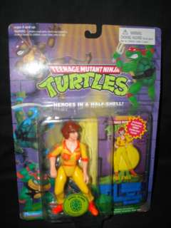 Teenage Mutant Ninja Turtles  April ONeil Figure MOC (Playmates 