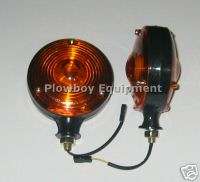 ALLIS CHALMERS Tractor Safety WARNING LIGHT PAIR 12V  
