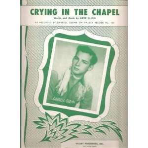  Sheet Music Crying In The Chapel Artie Glenn 66 