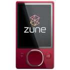 Microsoft Zune 80 Red 80 GB Digital Media Player  