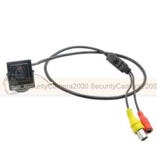 600TVL SONY CCD Mini Camera 2.1mm Wide Angle Lens OSD Control Cable
