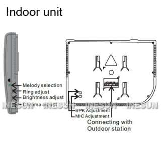 Home Security 8.3 Monitor IR Camera Video Door phone Intercom Entry 