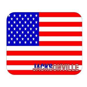  US Flag   Jacksonville, Florida (FL) Mouse Pad 