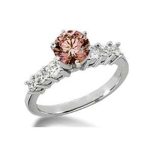  1.50 CT Pink Diamond Engagement Ring Jewelry