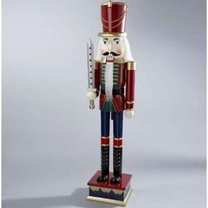 36 Patriotic Solider with Sword Christmas Nutcracker  